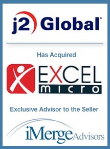 j2 global acquires Excel Micro