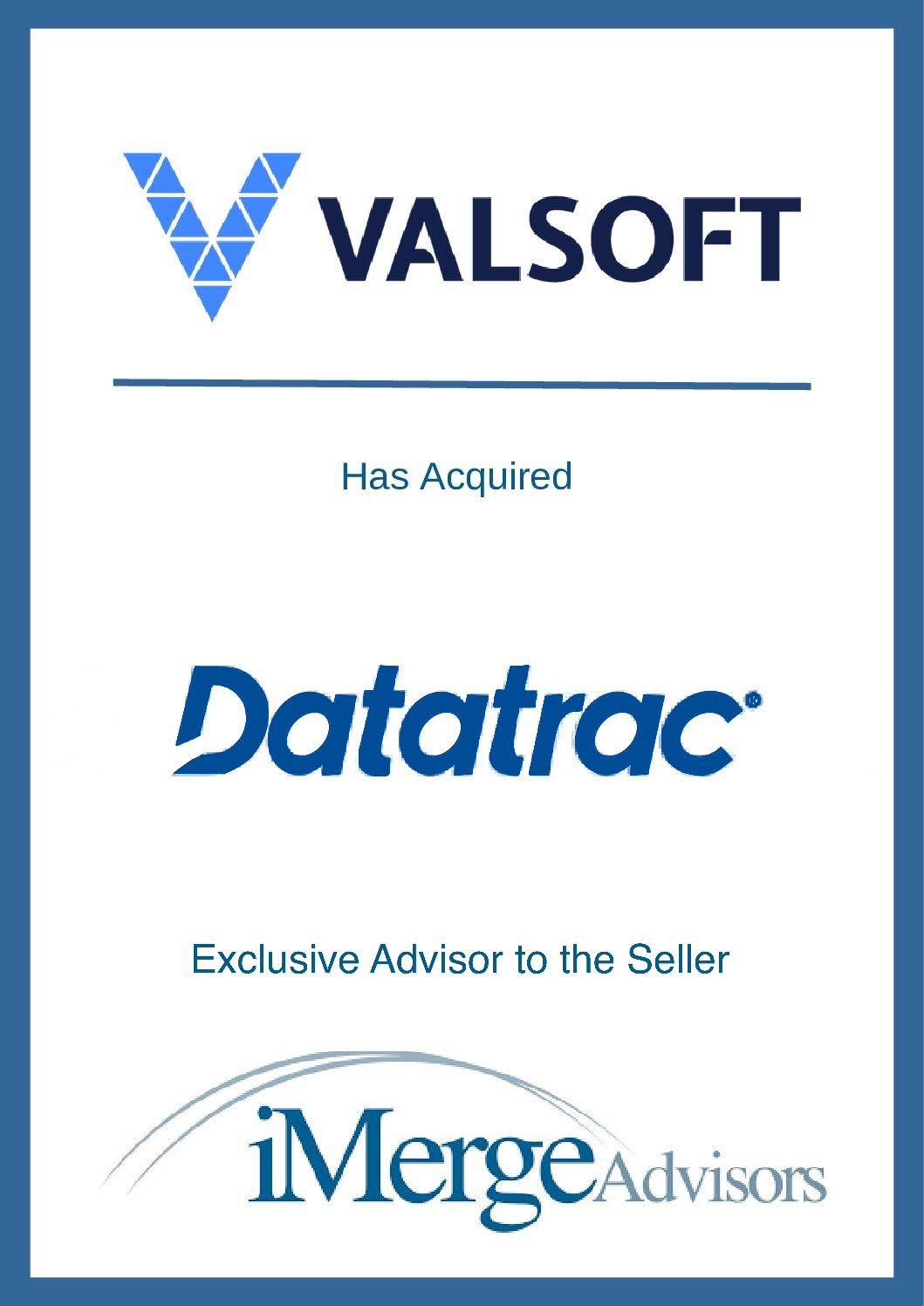 valsoft acquires datatrac