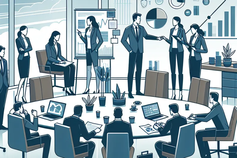 Infographic answering: How can we improve cross-departmental collaboration and communication?