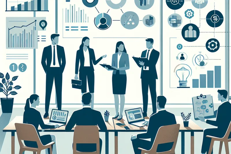 Infographic answering: How do we align our financial goals with our overall business strategy?