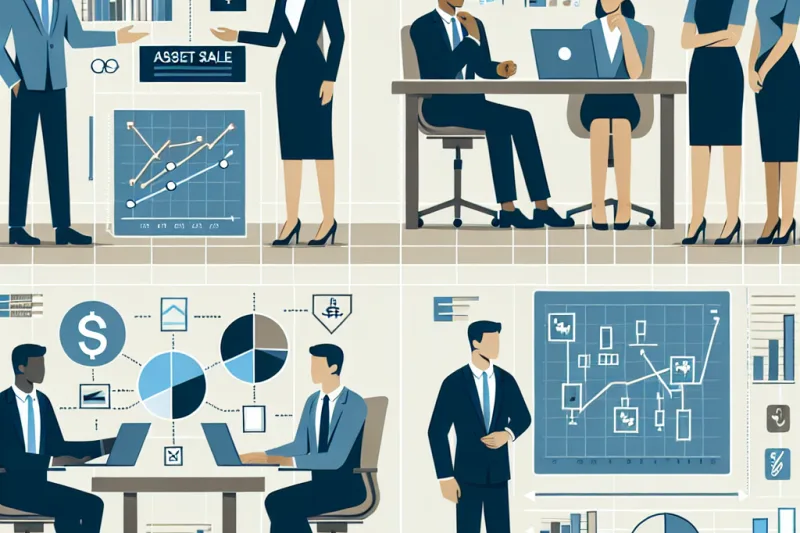 Infographic answering: What’s the difference between an asset sale vs. stock sale for tech companies?